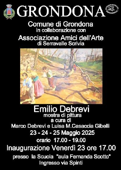 Emilio Debrevi - mostra di pittura